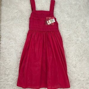 Girls Hot Pink Dress